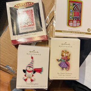 Hallmark Keepsake Ornaments assorted